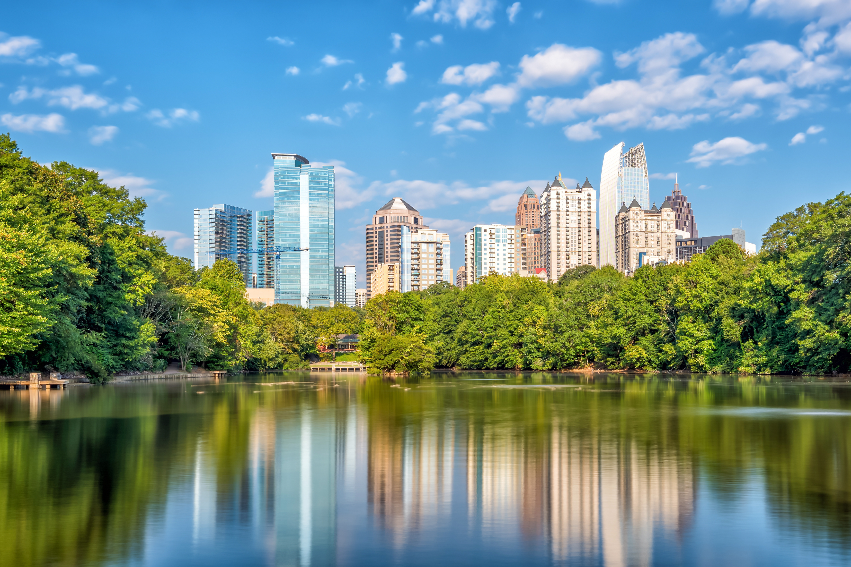 Atlanta skyline - find single family homes for rent in Atlanta GA with local rental properties available